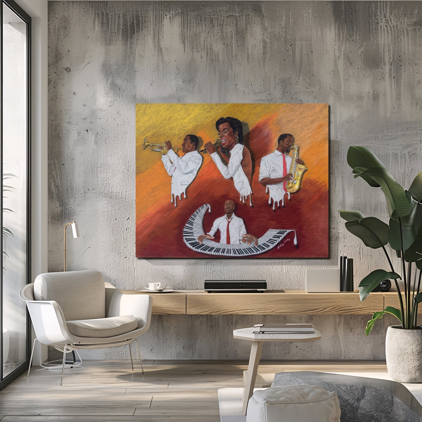 Dripping With Jazz -giclee prints